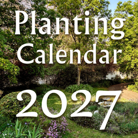 2027 Planting Calendar